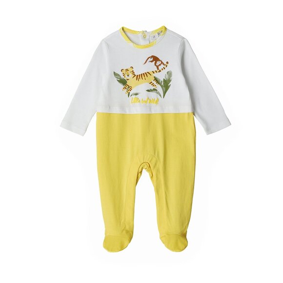 Original Marines, Italy  - 60% Off  - US Seller -LITTLE TIGER LONG SLEEVE ROMPER - Picture 1 of 4